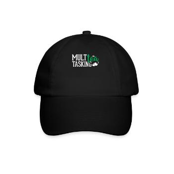 Tea Lover - Multea Tasking - Baseball Cap - black/black - Front