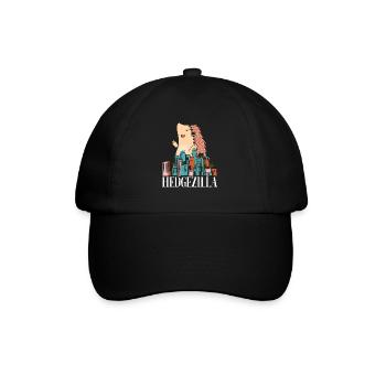 Hérissons dans la ville - Casquette classique - noir/noir - Devant