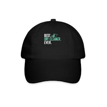 Best Dry Cleaner Ever Job Profession Dry Cleaning - Baseball Cap - black/black - Front