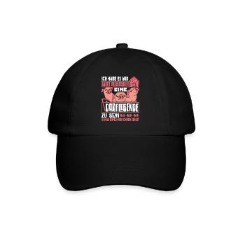 Dorflegende Dorf Männer Frauen - Baseballkappe - Schwarz/Schwarz - Vorne