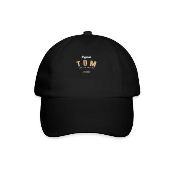 Tom Limited Edition - Baseballkappe - Schwarz/Schwarz - Vorne