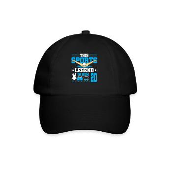 Cette légende du sport a maintenant 20 ans, le jeu de natation 20. - Casquette classique - noir/noir - Devant