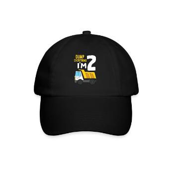 Dump Everything I’m 2 Anniversaire Construction 2ème - Casquette classique - noir/noir - Devant