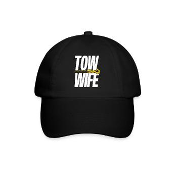 Wife Of the tow driver - Baseball Cap - black/black - Front
