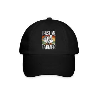 Farming Farmer Tracteur Vintage - Casquette classique - noir/noir - Devant