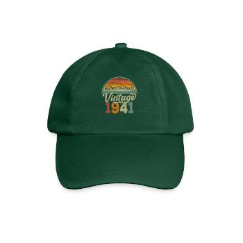 Jahrgang 1941 - Baseballkappe - Flaschengrün - Vorne