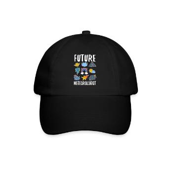 Future Meteorologist - Baseball Cap - black/black - Front