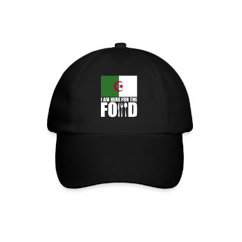 Souvenir de voyage de vacances en Algérie - Casquette classique - noir/noir - Devant