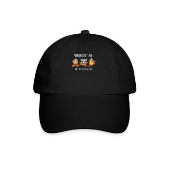Pumpkin Autumn All the best - Baseball Cap - black/black - Front