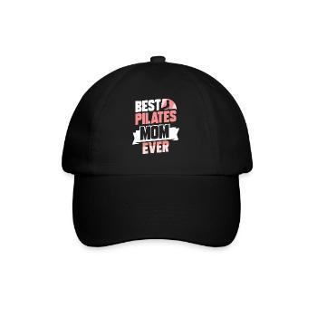 Meilleure mère de Pilates jamais amoureuse de maman - Casquette classique - noir/noir - Devant