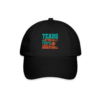 Tears Of The People I Beat At Basketball - Baseball Cap - black/black - Front