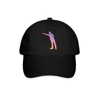 Silhouette de fléchettes - Casquette classique - noir/noir - Devant