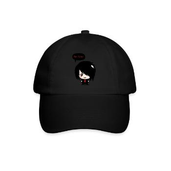 EMO Lives | Boys Emo clothes | Emocore | Emo Music - Baseball Cap - black/black - Front