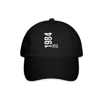 1984 Limitierte Auflage - Baseballkappe - Schwarz/Schwarz - Vorne