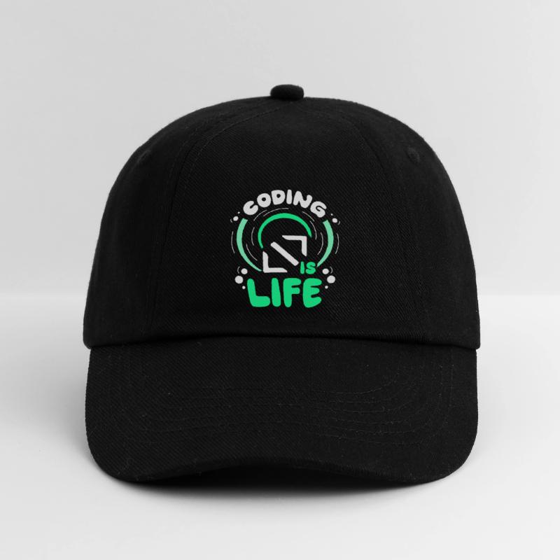 Le codage est un programmeur de codeur de vie Casquette classique