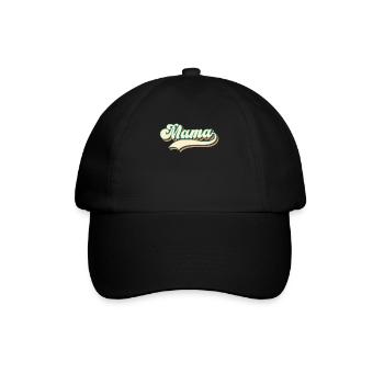 Mom - the best mother in the world - Baseball Cap - black/black - Front