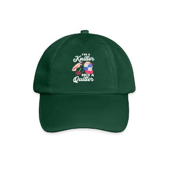Tricoter - Casquette classique - vert bouteille - Devant