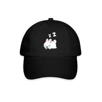 Lapin endormi Pyjama Lapin endormi - Casquette classique - noir/noir - Devant