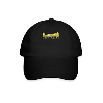 Konstanz Bodensee Konstanzer - Baseballkappe - Schwarz/Schwarz - Vorne