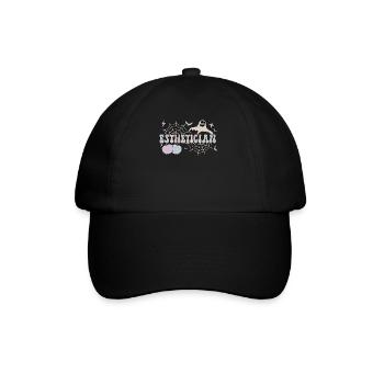 Spooky Esthetician Halloween Esttician Cadeaux - Casquette classique - noir/noir - Devant