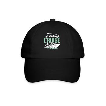Croisière Croisière Vacances Mer - Casquette classique - noir/noir - Devant