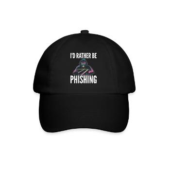 I'd rather have a hacker graphic of a - Baseball Cap - black/black - Front