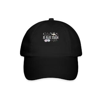 X Ray Technologist Halloween RT Radiology Tech - Baseball Cap - black/black - Front