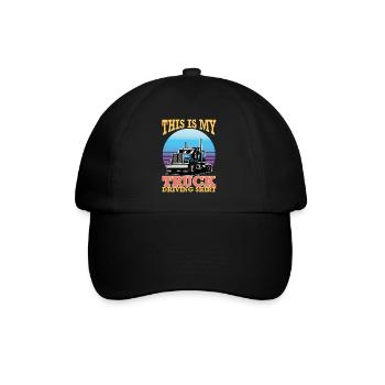 Camionneur Diesel Big Rig Semi-Remorque Camion Chauffeur - Casquette classique - noir/noir - Devant