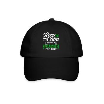 J’ai une feuille de calcul pour le tableau comptable - Casquette classique - noir/noir - Devant