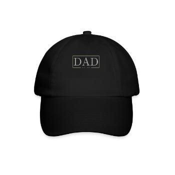 Papa 2023 Papa en devenir-fête des pères Papa - Casquette classique - noir/noir - Devant