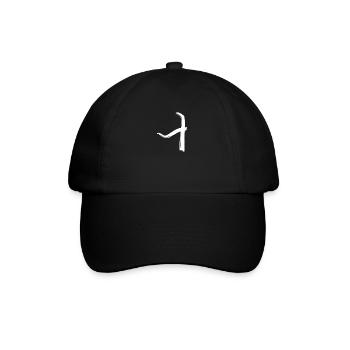 Lettre coréenne Ui - Casquette classique - noir/noir - Devant