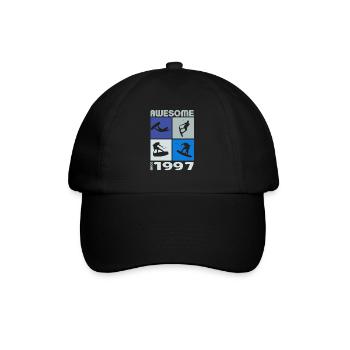 Awesome since 1997. Wakeboard Lifestyle - Baseball Cap - black/black - Front