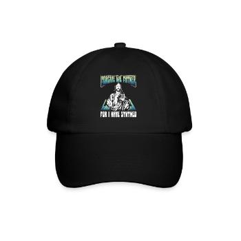 Verzeihen Sie Mir, Ich Habe - Baseballkappe - Schwarz/Schwarz - Vorne
