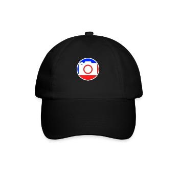 Photography Logo - Baseball Cap - black/black - Front