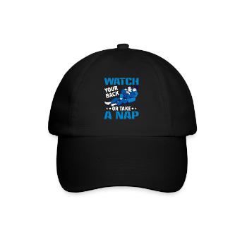 BJJ Jiu-Jitsu Brésilien - Casquette classique - noir/noir - Devant