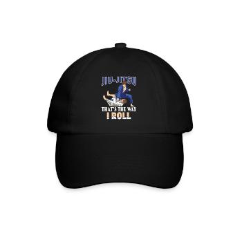 BJJ Jiu-Jitsu Brésilien - Casquette classique - noir/noir - Devant