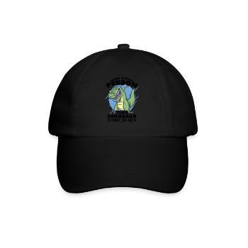 Soyez la personne que votre dinosaure pense que vous êtes - Casquette classique - noir/noir - Devant