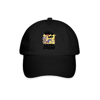 Grimper - Casquette classique - noir/noir - Devant