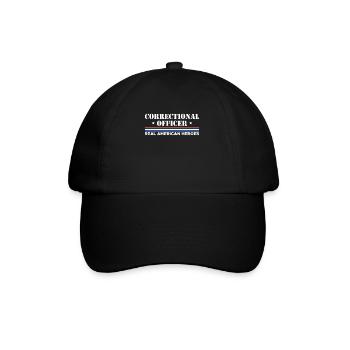 Correctional Officer Real American Heroes - Baseball Cap - black/black - Front