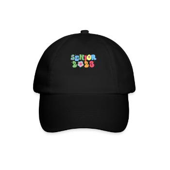 Senior 2023 Fleurs Sauvages Fleur Fleuriste - Casquette classique - noir/noir - Devant
