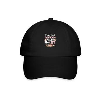 Taekwondo Mother Tae Kwon Do Martial Arts Gift - Baseball Cap - black/black - Front
