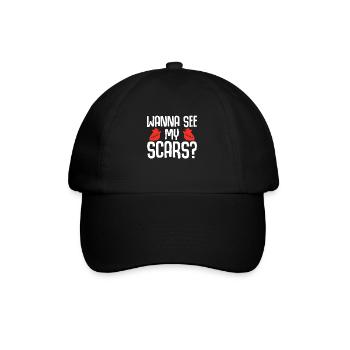 Open-heart surgery - Baseball Cap - black/black - Front