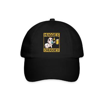 Huggies and Chuggies 20 - Baseball Cap - black/black - Front