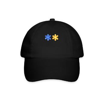 Soutenez l’Ukraine, la paix et non la guerre - Casquette classique - noir/noir - Devant