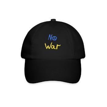 Soutenez l’Ukraine, la paix et non la guerre - Casquette classique - noir/noir - Devant