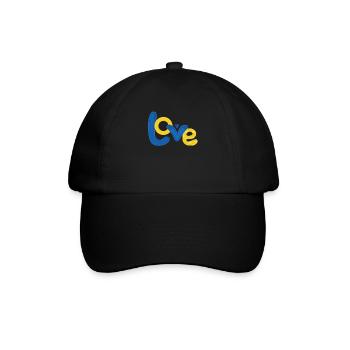 Soutenez l’Ukraine, la paix et non la guerre - Casquette classique - noir/noir - Devant