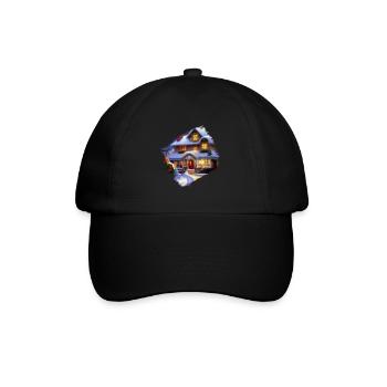 Christmas Eve - Baseball Cap - black/black - Front