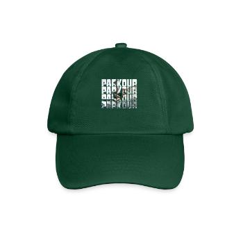 parkour - Baseball Cap - bottle green - Front