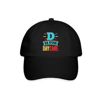 Enseignante en garderie Directrice de l’éducatrice en garderie - Casquette classique - noir/noir - Devant