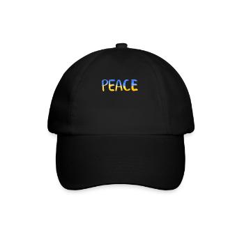 Soutenez l’Ukraine, la paix et non la guerre - Casquette classique - noir/noir - Devant